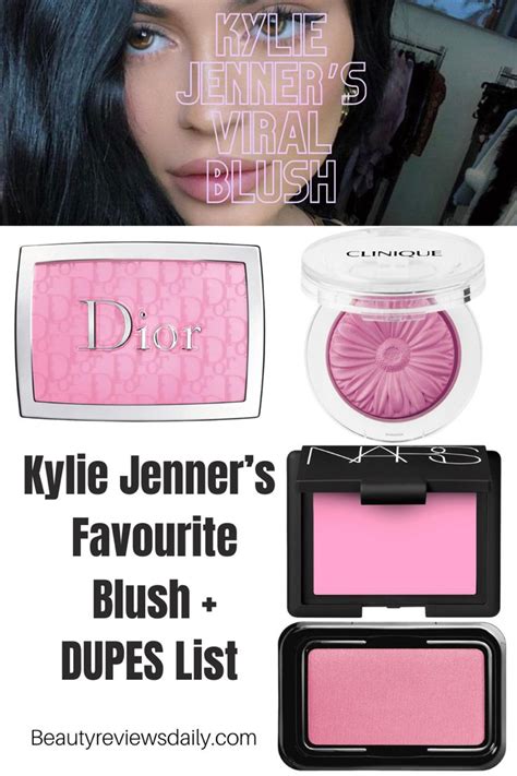 kylie jenner dior blush|kylie make him blush.